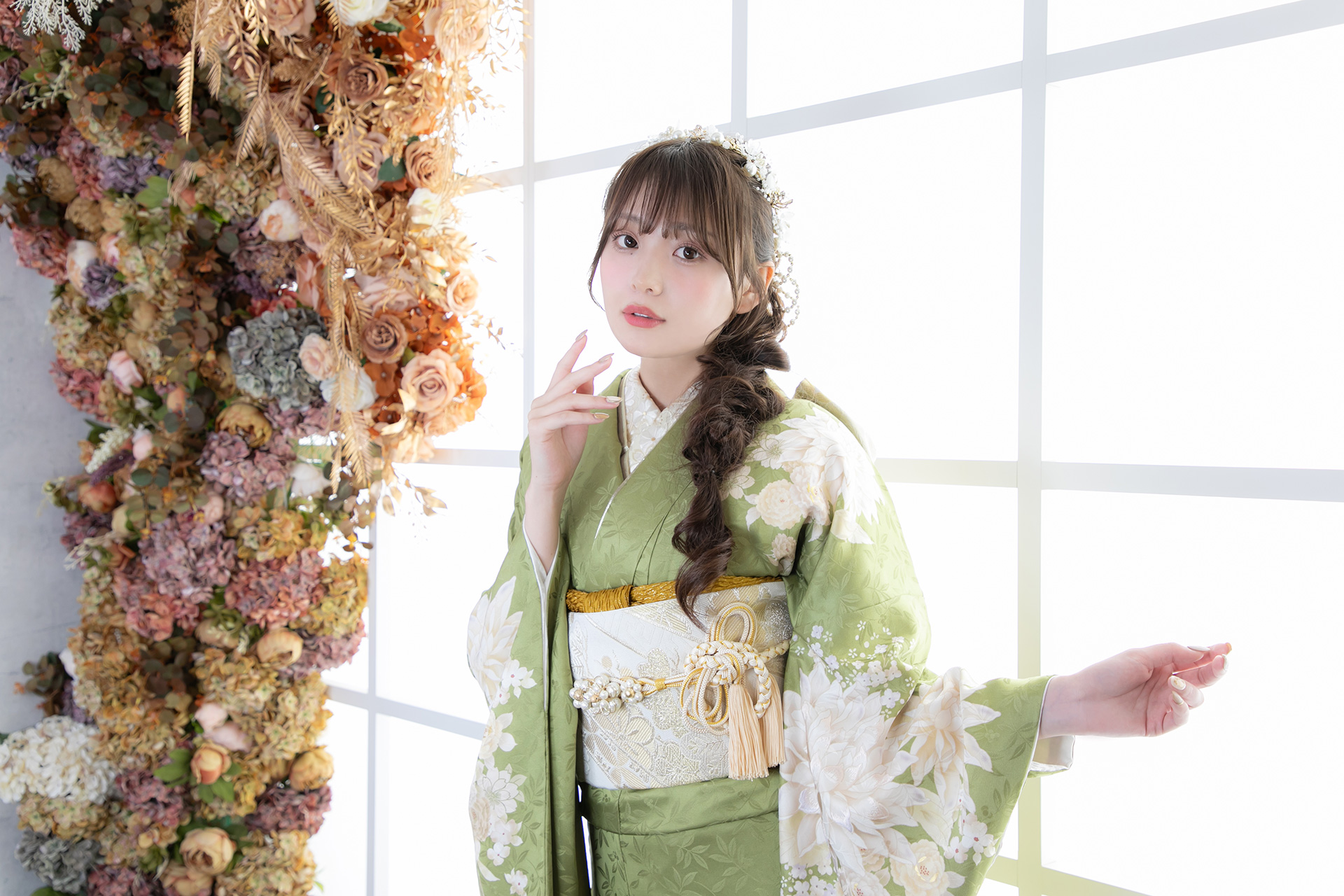 キービジュアル:いせやオリジナル振袖