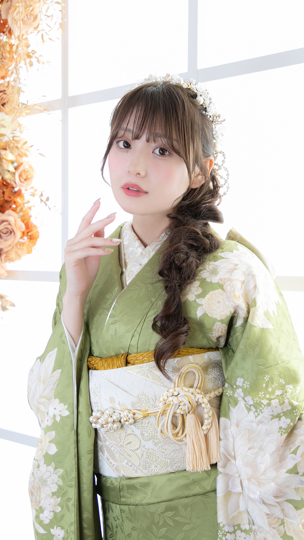 キービジュアル:いせやオリジナル振袖